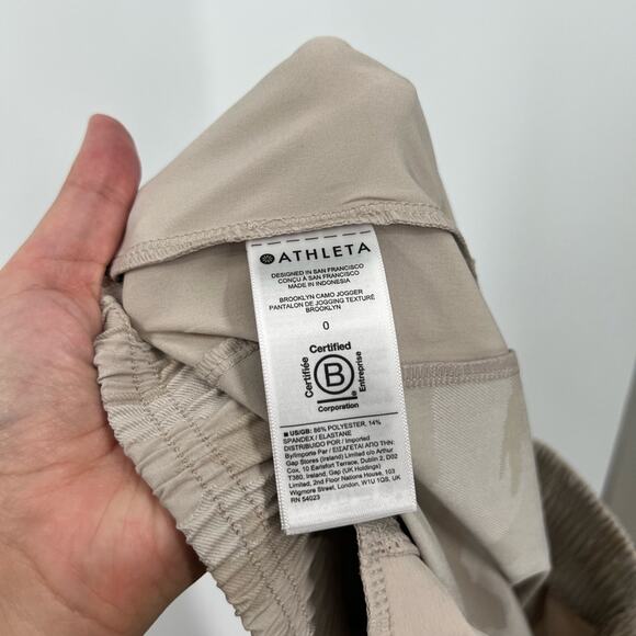 Athleta Brooklyn Camo Jogger Pants in Abalone Camo - Picture 8 of 9